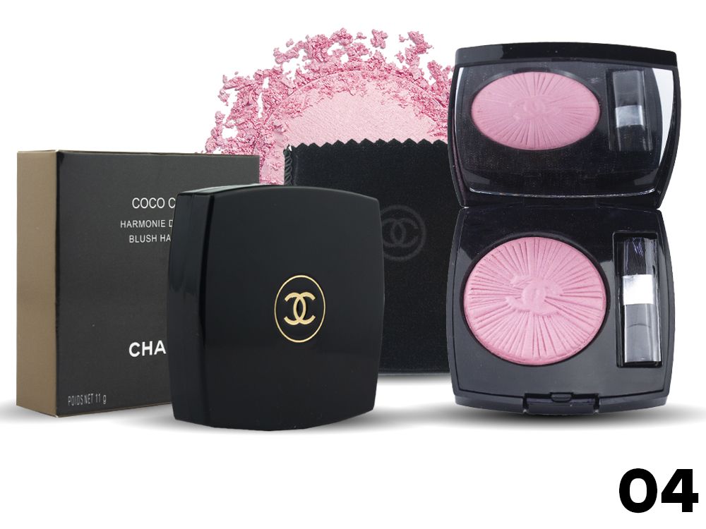 399 руб - Румяна с мерцающим эффектом Chanel Coco Code Harmonie De Blush,  тон 04 лучшая цена